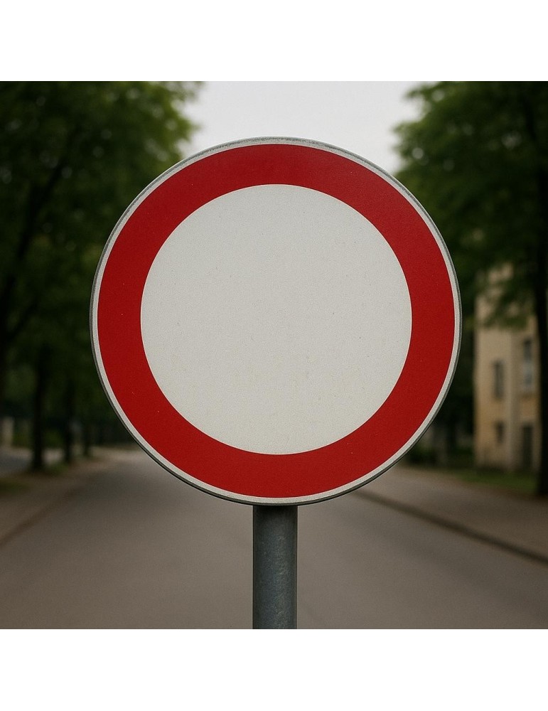 Permanent signage Disco diam. 60 cm class 1 fig. 46 " div...