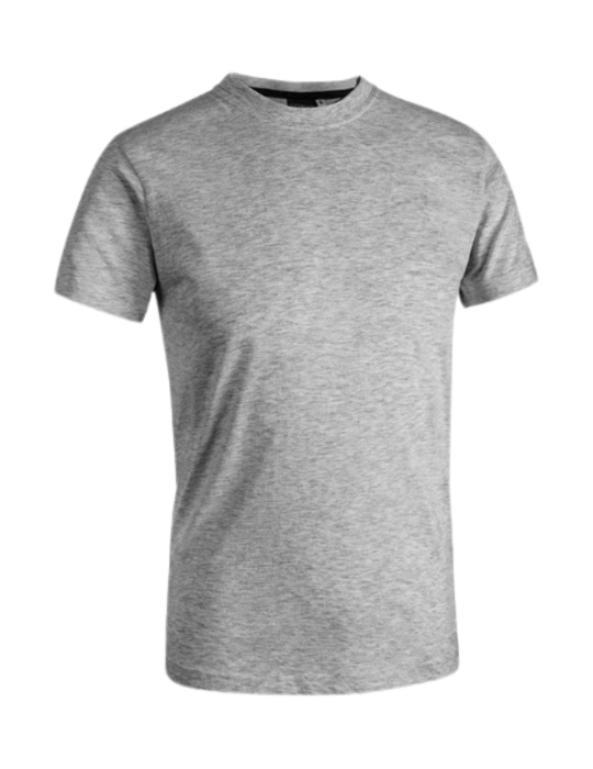 Crewneck T-Shirt SOCIM Sottozero Sky Melange Grey