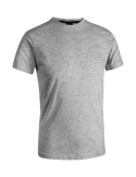 T-shirt girocollo Socim Sottozero Sky grigio melange