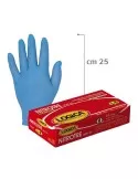 Guanti in nitrile Logica Nitrotre senza polvere blu