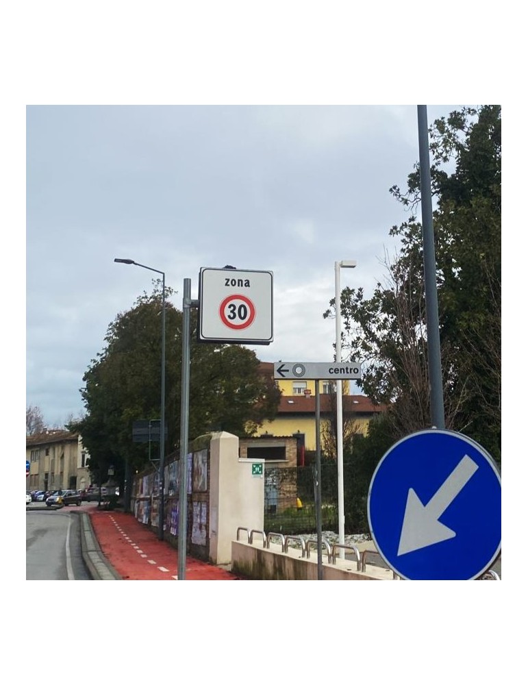 Placas complementarias Placa 40x40 chapa metálica clase 1 fig. 323/a " zona...