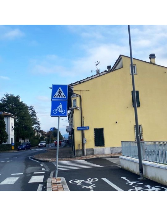 Permanente Beschilderung Schild 40x40 Blech Klasse 1 Abb. 303 " ...