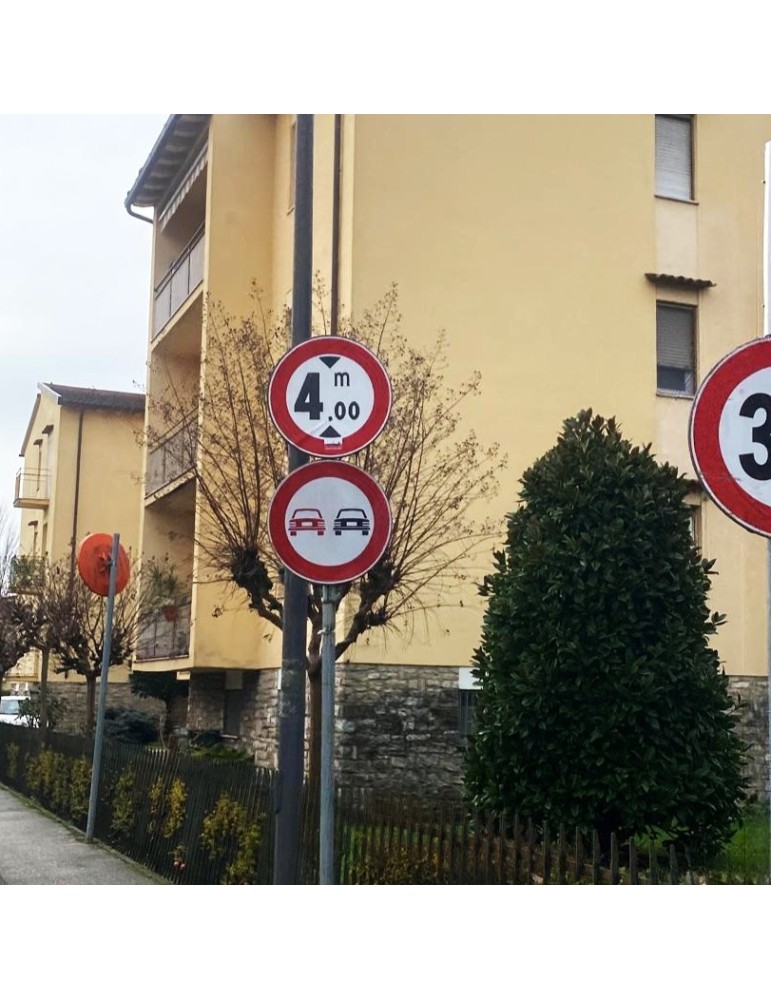 Disque de signalisation sans dépassement Diamètre 60 cm Classe 2