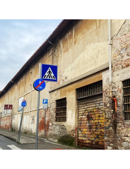 Permanent signage Targa 60x60 extruded aluminium double-sided...