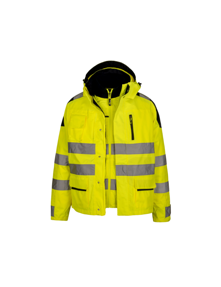 Giacca da lavoro Backer dell'U-power yellow fluo HL162YF