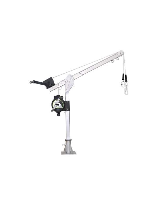 Accessories and complements Manual recovery winch 20 m of the ...