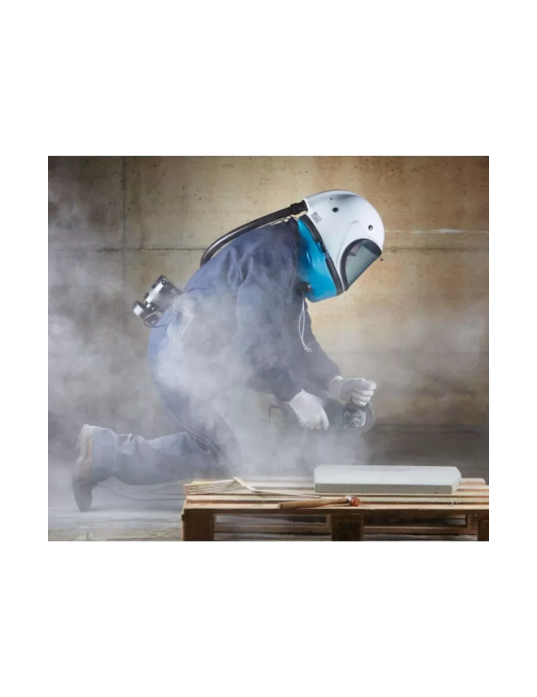 Face masks Electrorespirator with helmet autonomy 8h of the G...