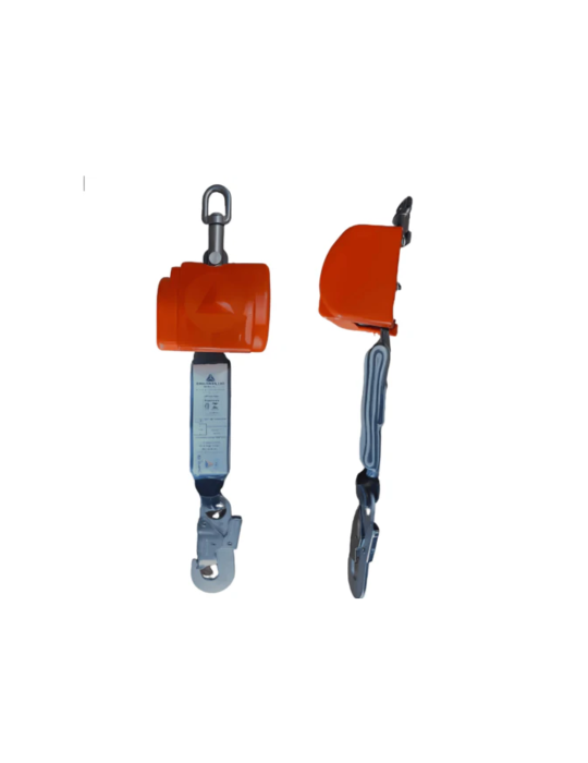 Anti-fall tools and accessories with automatic retraction with belt and...