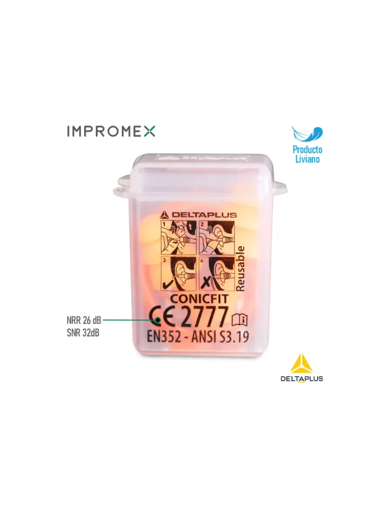 Ear Plugs Reusable silicone ear plugs with ...