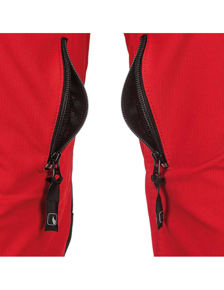 Pantalone antitaglio rosso e nero in classe 1 Reflexp1 Logica