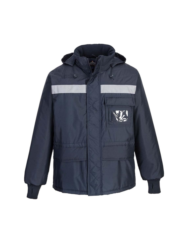 Veste Oxford avec rembourrage thermique et Logica CS10 étanche bleu réfléchissant