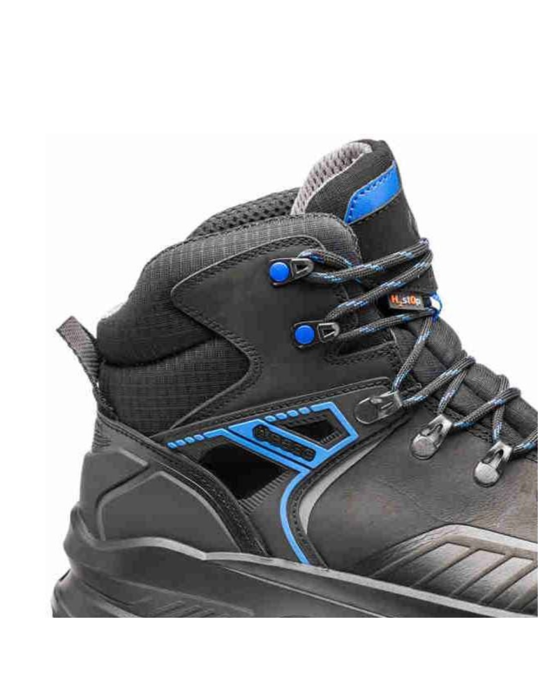 Scarpe antinfortunistiche alte Base Protection in pelle ingrassata idrorepellente S7S