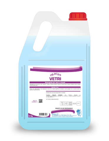 Race detergente vetri e cristalli Medusa da 5 Kg
