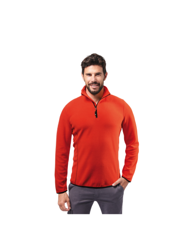 Red Logica short zip microfleece 2