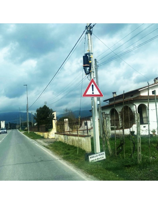 Signalisation routière Autres dangers Côté triangle 90 cm Classe 1