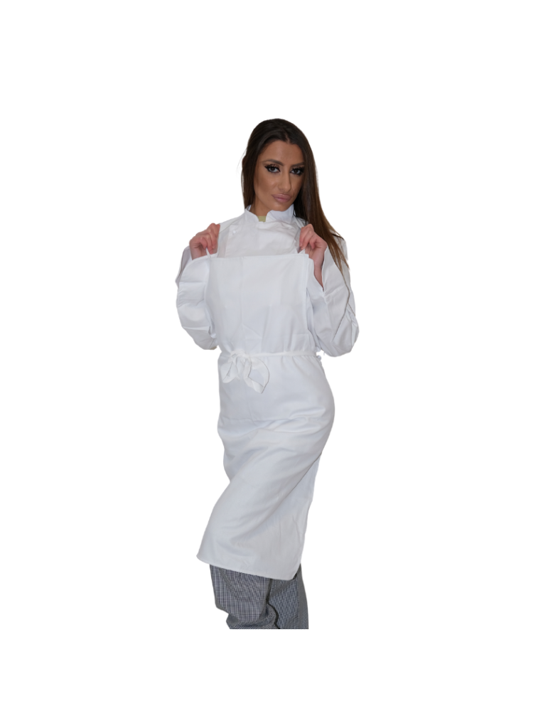 Linea alimentare Grembiule 110x90 gomma antigrasso bianco della GUA...