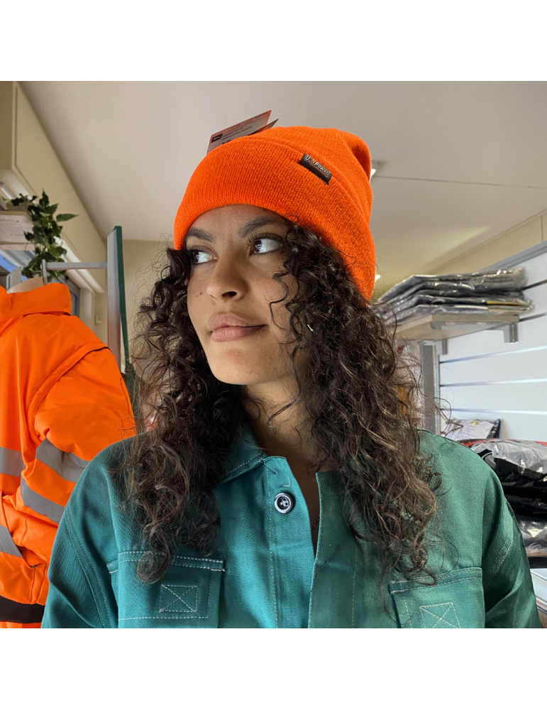 U-poewer "one " naranja fluo AC127OF gorra