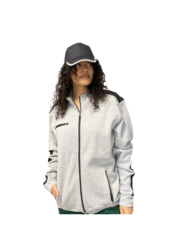 Work sweatshirt " snug " grey silver 2