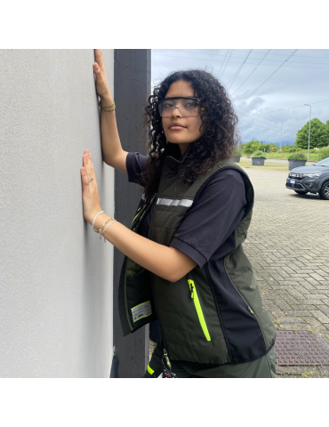 Gilet de travail vert u-power 2