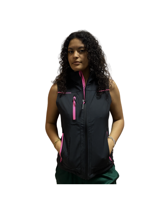 Gilet da lavoro U-Power Universe Grey Fucsia FU188GF