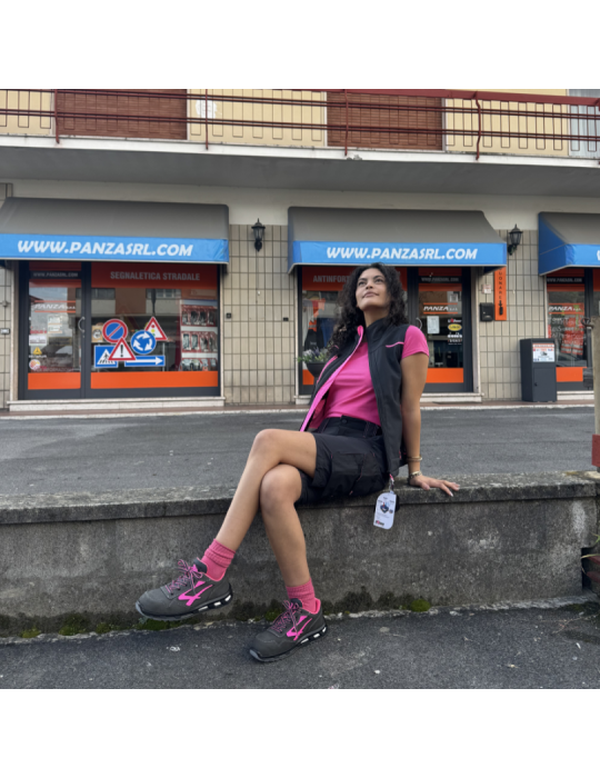 Gilet de travail u-power Univers Grey Fuchsia FU188GF