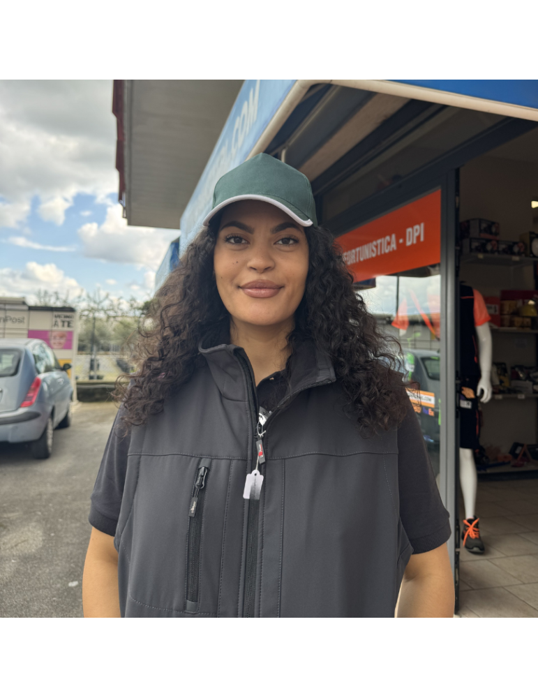 Green Logica Pre-Curved Brim Topgun Hat