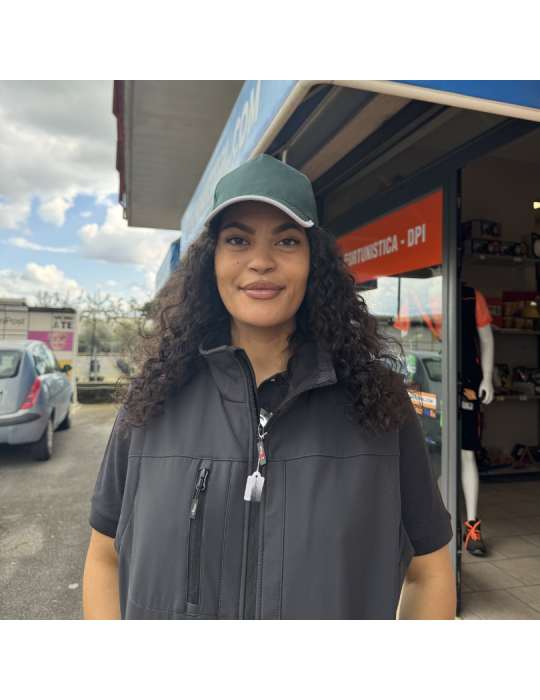 Green Logica Pre-Curved Brim Topgun Hat