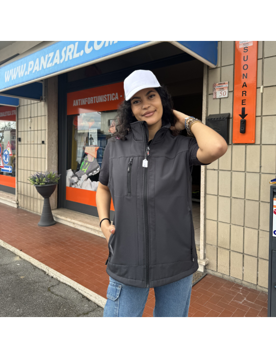 Grimpe U-power gilet de travail gris météorite DW025GM