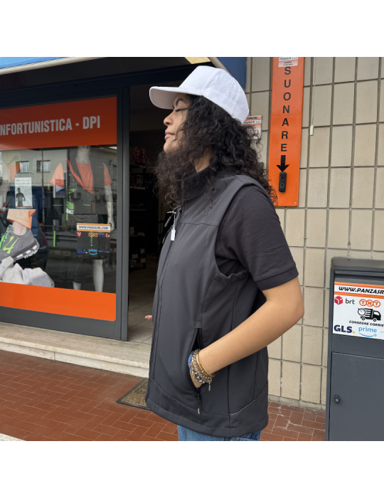 Kletter U-power Arbeitsweste Meteorite Grey DW025GM