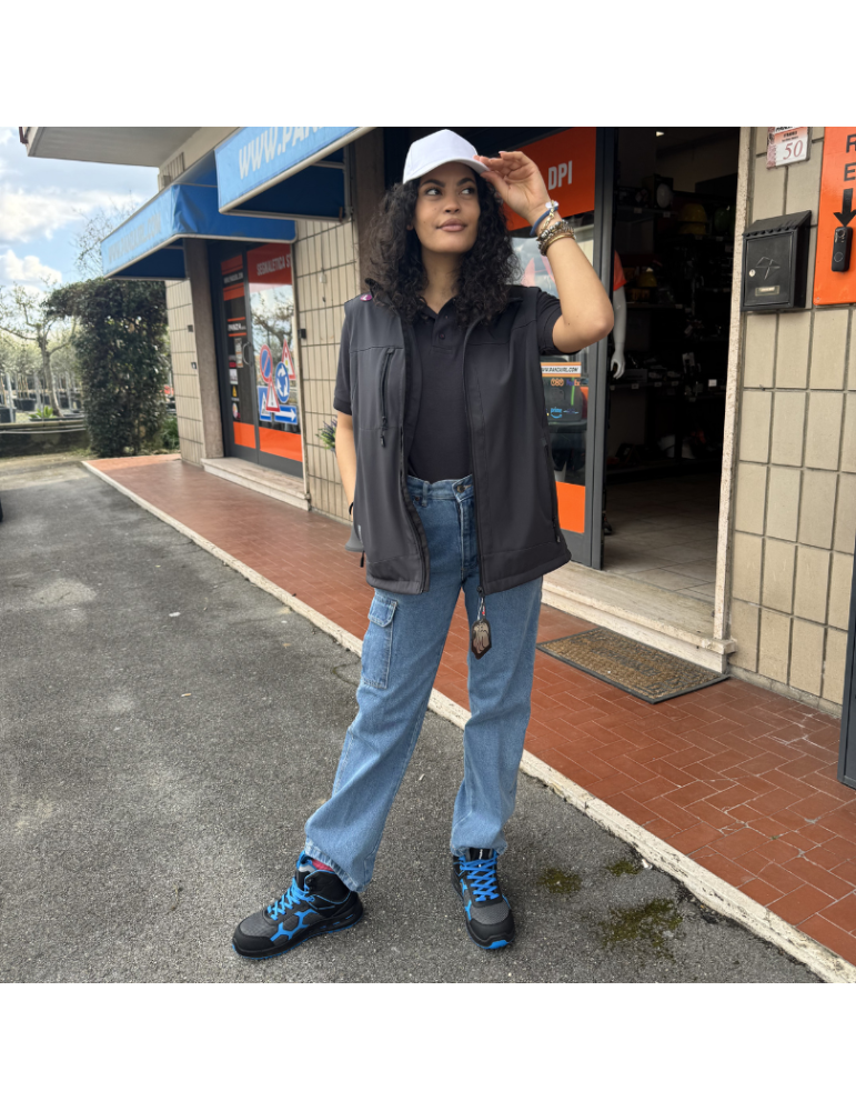 Gilet U-power da lavoro Climb grey meteorite DW025GM