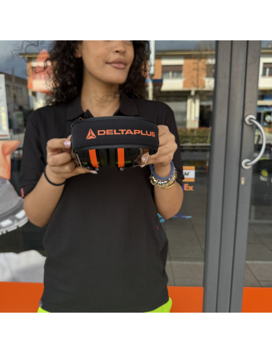 Cuffia antirumore Delta Plus con padiglioni imbottiti in schiuma sintetica e rivestimento PU MAGNYCOURS2