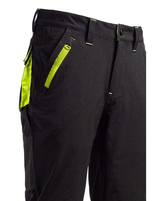 Pantalon Pantalon d’hiver 90 % polyam, 10 % spandex noir de GUA...