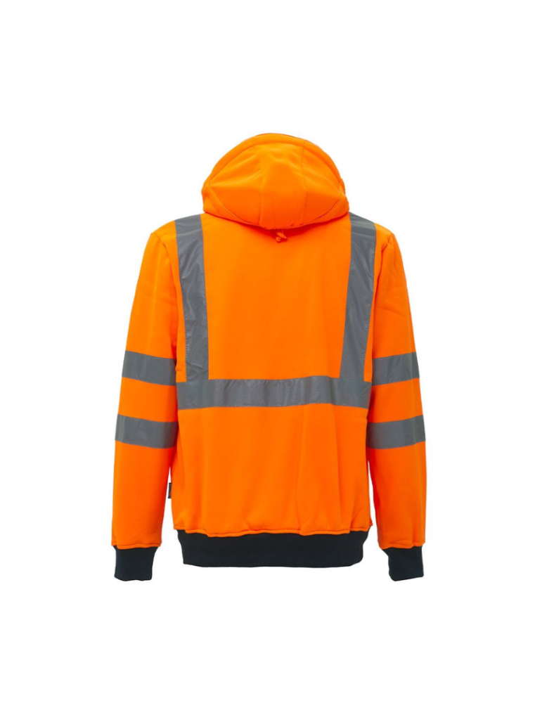 Sudadera de trabajo naranja fluorescente de alta visibilidad de U-power