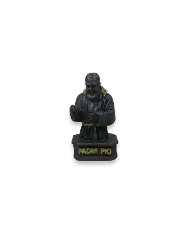 Padre Pio I bust in lava stone
