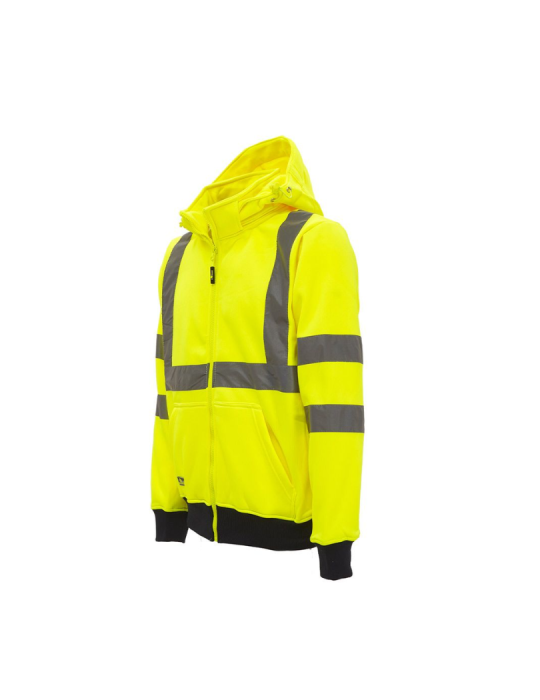 High visibility Fluo yellow melody work sweatshirt from U-power