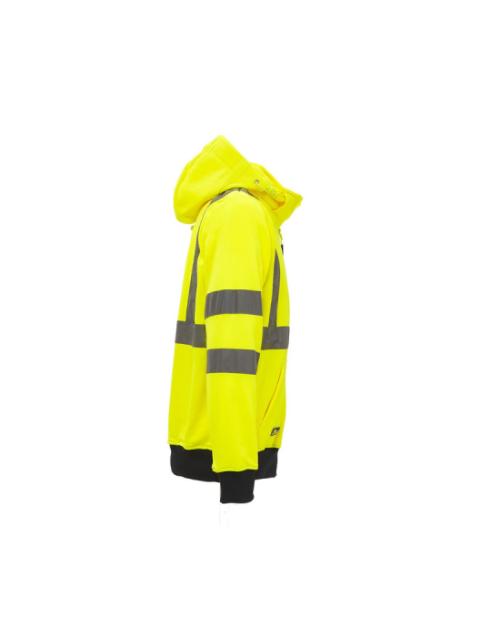 High visibility Fluo yellow melody work sweatshirt from U-power