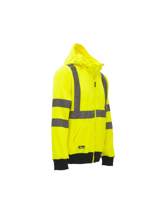 Sweat de travail jaune Fluo Mélodie haute visibilité de U-power