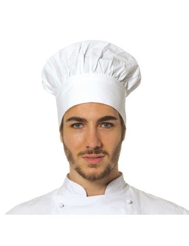White mushroom chef hat