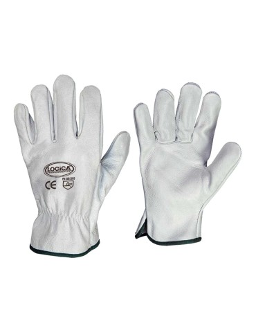 Gants en cuir grain buffalo 4 pointes « 114e2s »