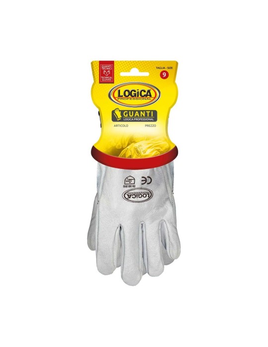 Work Gloves Buffalo Grain Leather Gloves 4 tips "114e2s" of the ...