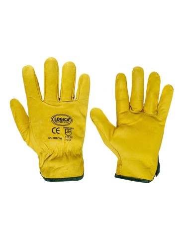Gants en cuir Gants en cuir en forme d’ourlet en abs Extra des gants ...