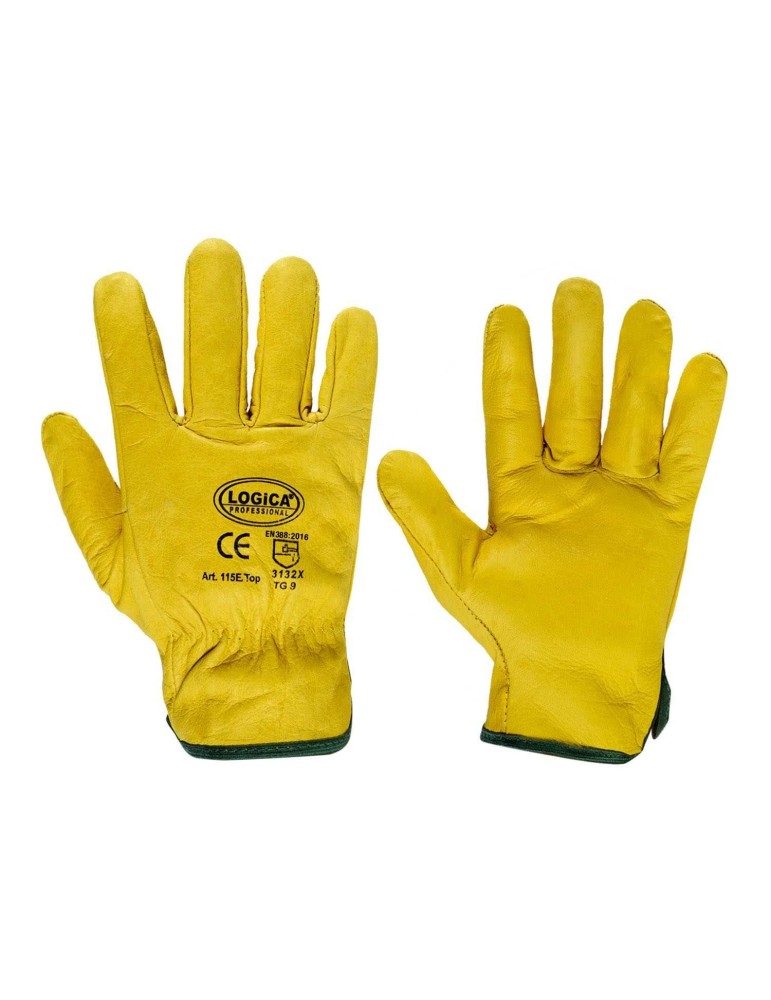 Leather Gloves Extra ab hemmed grain leather gloves from the GLOVES ...
