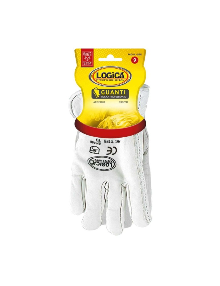 Gants en cuir Gants en grain de vache doublés à l’intérieur par la GUA...