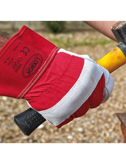 Gants de travail Gants de Cromp avec dos en toile pour le soudeur de la S...