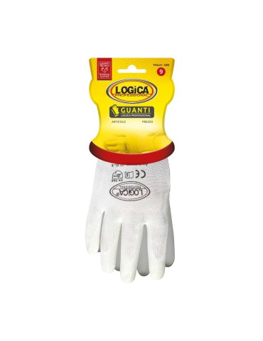 Polyurethane coated nylon gloves 2