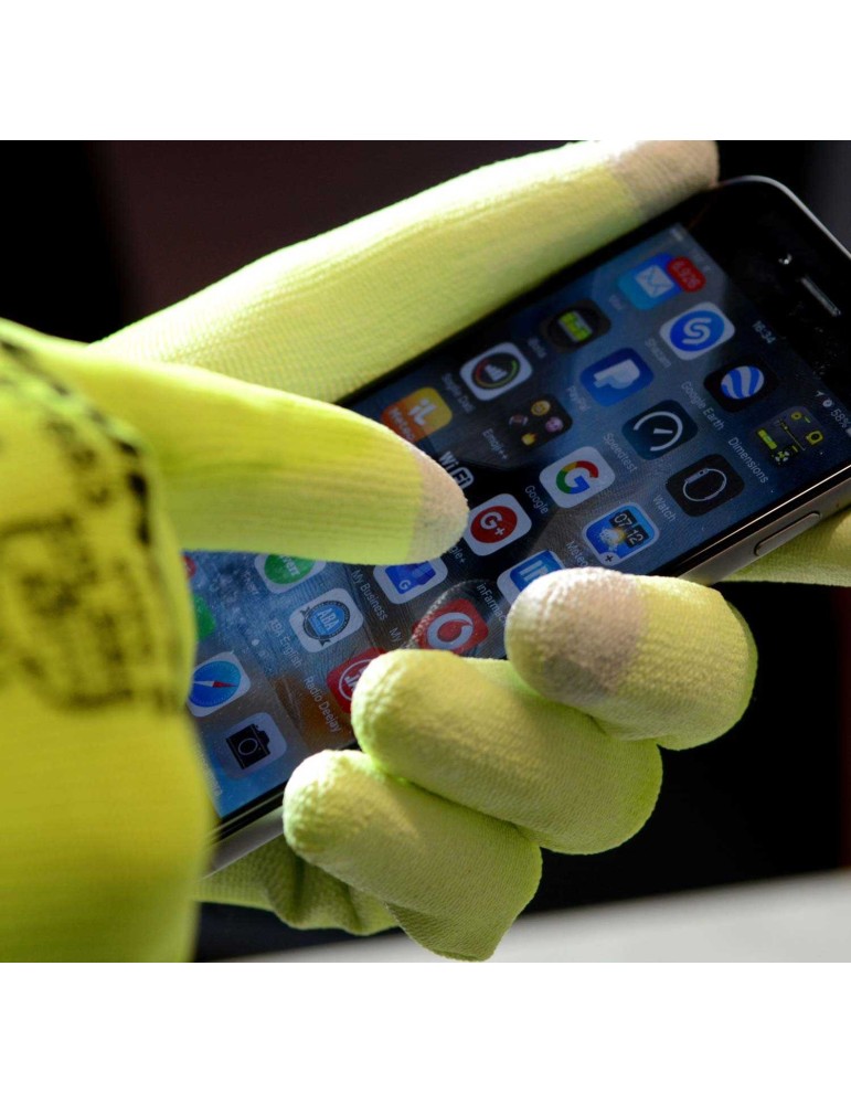 Polyurethane Gloves Polyurethane Coated Nylon Gloves with Nylon Fingers