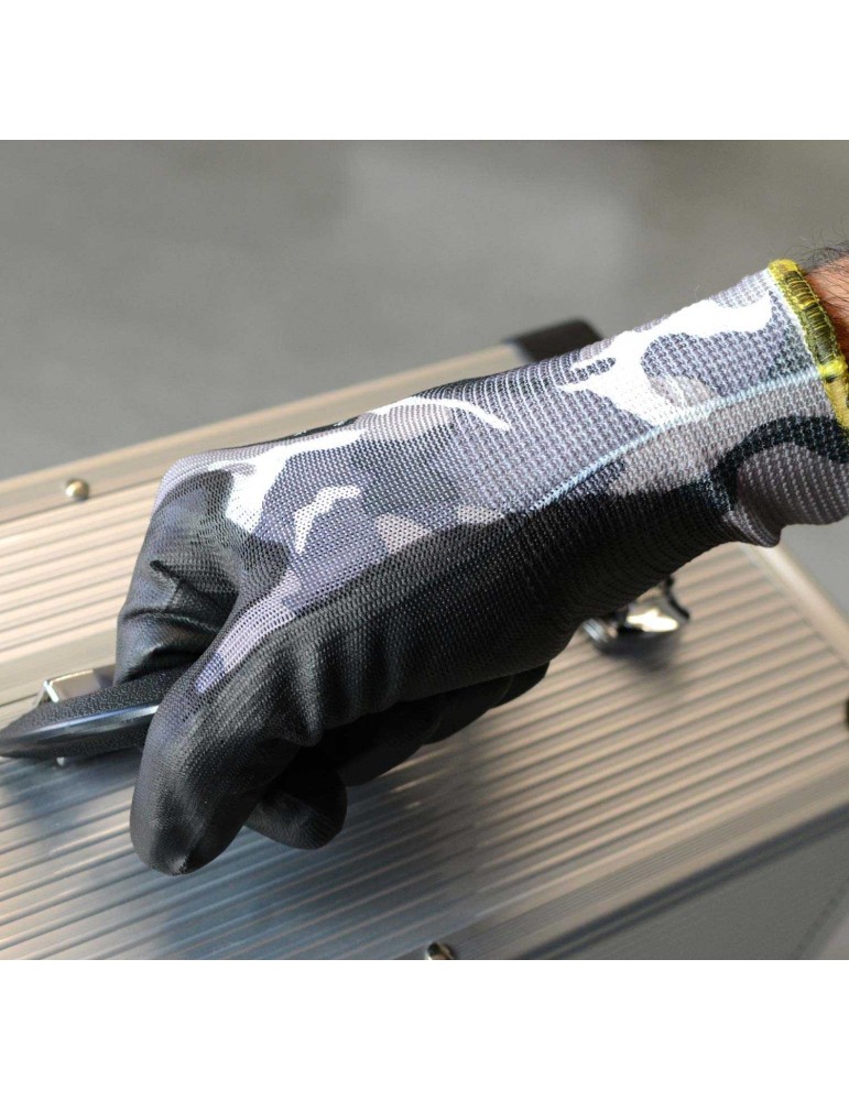Polyurethane gloves PU coated nylon gloves from GUANTREA ...