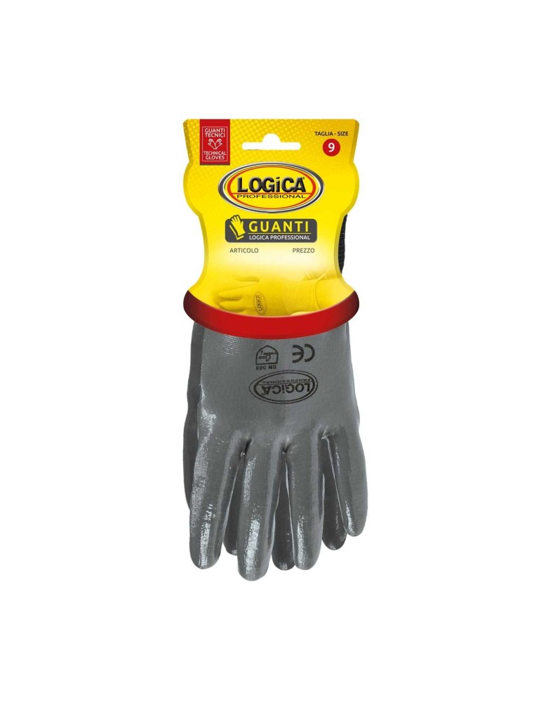 Guantes de nitrilo Guantes de poliéster completamente recubiertos Nitri...