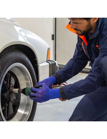 Handschuhe, Nylonfadenverarbeitung und Feinheit 18 Nadeln 2