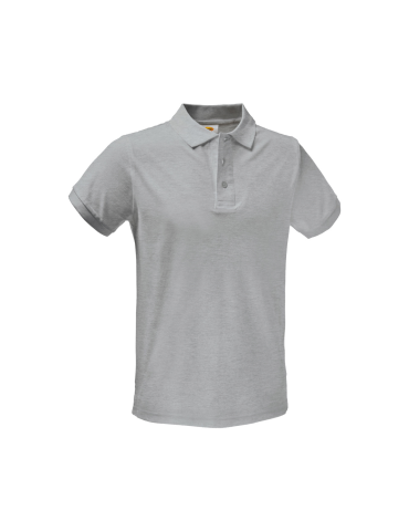 Polo Manica Corta SOLARIS/5 Grigia 100% Cotone | ePanza